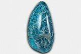 Free-Standing, Polished Blue Apatite - Madagascar #361783-1